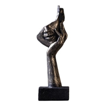 Creative Resin Abstract Sculpture Collectible H