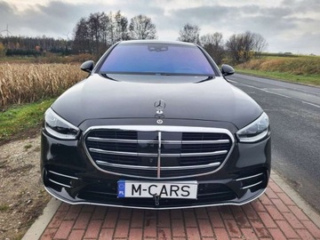 Mercedes Klasa S W223/V223 Sedan 4.0 580 MHEV 503KM 2021 Mercedes-Benz Klasa S S580L AMG 2021 Full 4.0 Hybryda 503KM, zdjęcie 1