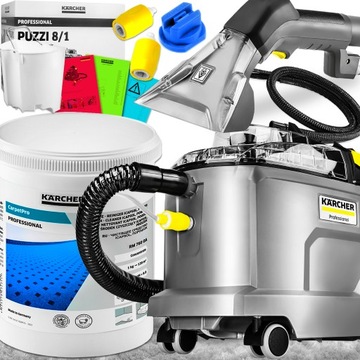 ODKURZACZ PIORĄCY PUZZI 8/1 KARCHER DO PRANIA TAPICERKI + PROSZEK PRO XXXXL