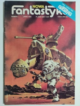 NOWA FANTASTYKA NR 1 LIPIEC 1990