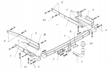 SLUPSK AUTO ZAŘÍZENÍ(HÁK) TAŽNÉ + SVAZEK MITSUBISHI COLT