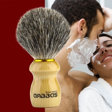 ANBBAS Pure Badger помазок для бритья с подставкой для мужчин