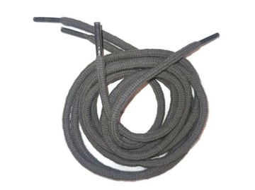Sznurówki sznurowadła BAWEŁNA 5mm POPIELATE 100cm