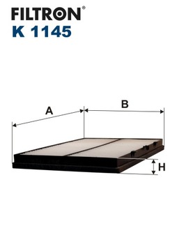 FILTR KABINA K1145