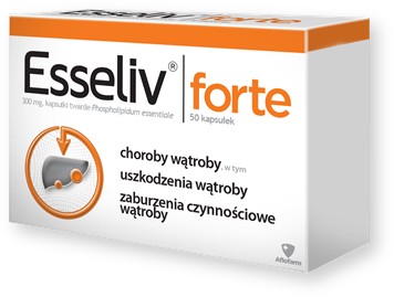 Esseliv forte, 300 mg, kapsułki twarde, 50 szt