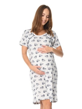 Koszula ciążowa i do karmienia bawełniana 2074 s4