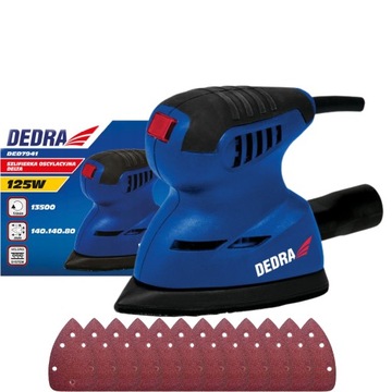 DEDRA SZLIFIERKA OSCYLACYJNA DELTA DED7941 12xPAPI