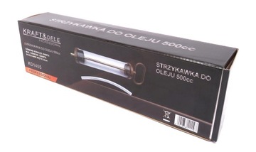 ШПРИЦ ДЛЯ ВСАСЫВАНИЯ МАСЛА СО ШЛАНГОМ 500мл