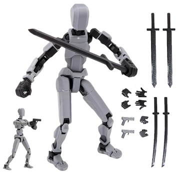 MINI LEGENDY RUCHOMY ROBOT FIGURKA RUCHOMA LEGENDA MANEKIN 3D FIGURKA
