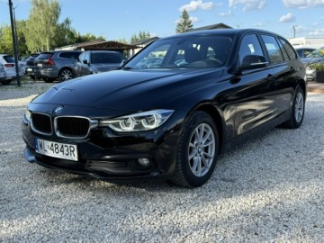 BMW Seria 3 F30-F31-F34 Touring Facelifting 2.0 320d 190KM 2017 BMW 320 190kM Salon Polska ! Automat ! Elektryczna, zdjęcie 6