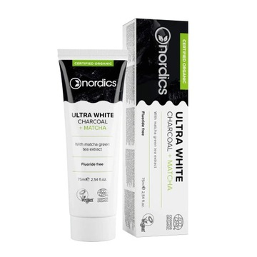 Pasta do zębów Ultra White BIO 75 ml - Nordics
