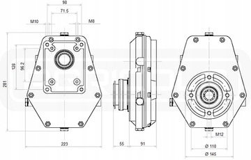 Международная передача насоса G2 12225376