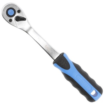GRZECHOTKA ODGIĘTA 1/2'' HOGERT HT1R322 72 ZĘBY