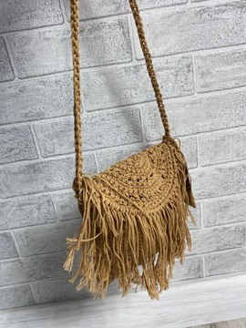Медовая женская сумка FRINGES