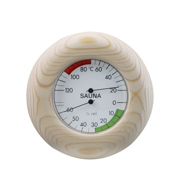 Гигрометр термометр для круглой сауны с сауной сосны