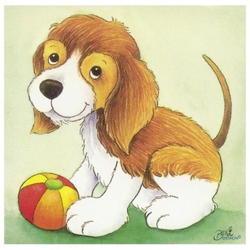 Кубические блоки с животными