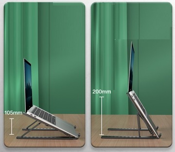 ПОДСТАВКА ДЛЯ НОУТБУКА ПЛАНШЕТА, СКЛАДНАЯ ABS 2