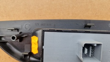 KNOFLÍKY OTEVÍRÁNÍ OKNO BOKY SKODA OCTAVIA II 2 FACELIFT EVROPA