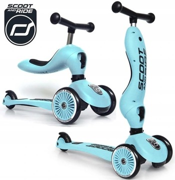 SCOOTANDRIDE Highwaykick 1 JEŹDZIK HULAJNOGA BLUE
