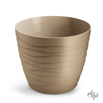 Doniczka plastikowa na kwiatka do domu ogrodu TEO fi. 13 cm