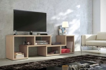 WIELOFUNKCYJNY DĄB SONOMA REGAŁ SZAFKA RTV 48x123