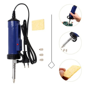 Электрическое всасывающее устройство для олова с вакуумным насосом