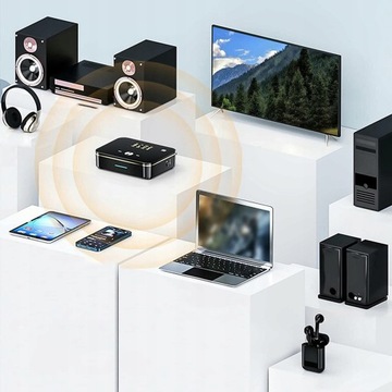 FM-передатчик Bluetooth 5.0, приемник AUX 3,5 мм
