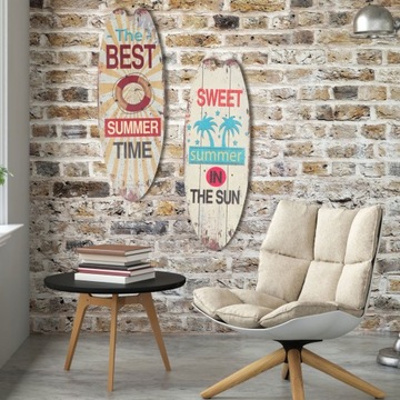 ДЕКОРАТИВНАЯ ДЕРЕВЯННАЯ ТАРЕЛКА ДЛЯ СЕРФИНГА ВИНТАЖНЫЙ ИНТЕРЬЕР И САД