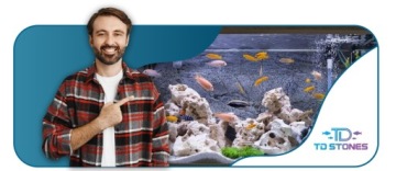 Набор камней для аквариума из филиппинского известняка 15 кг