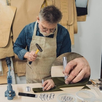 НАБОР ЛЮСЕН ДЛЯ БРЕЗЕНТА С РЕЗКОЙ ПУЛОНС 10ММ ДАВЛЕНИЕ 100 ШТ.