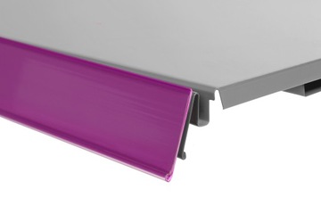 25x LISTWA CENOWA 125 cm przyklejana RÓŻOWA - zestaw