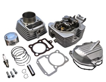 CYLINDER + GŁOWICA CG 200 cc (63,4mm) ATV QUAD Eagle Hassan Shineray Romet
