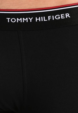 TOMMY HILFIGER czarne bokserki majtki logo 3-pak r.L