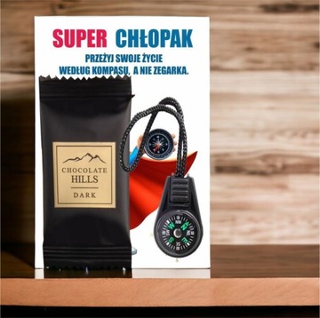 BOYS' DAY, подарок школьным друзьям в виде компаса с шоколадом
