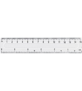 LINIJKA 15 CM Grand transparentna