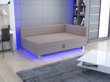 Молодежный диван-кровать Марс+ Led 120x200