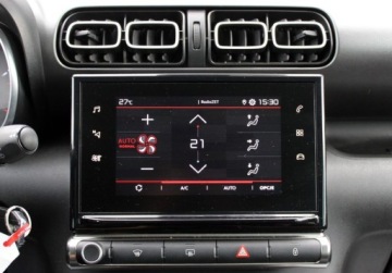 Citroen C3 Aircross  I Crossover Facelifting 1.2 PureTech 110KM 2023 Citroen C3 Aircross 1.2 110 KM MT Shine MirrorScreen SalonPL SerwisASO FV23, zdjęcie 18