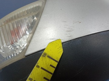 GALAXY MK2 ЗЕРКАЛО ПРАВОЕ 6-КОНТАКТНОЕ СЕРЕБРЯНОЕ ЗВЕЗДНОЕ ПЫЛЬ ЕС