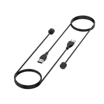 ŁADOWARKA USB MI BAND / SMART BAND 5/6/7 BLACK / CZARNY, 100CM
