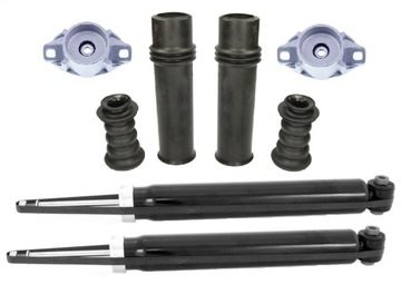 AMORTYZATORY TYŁ ŁOŻYSKA ZESTAW CITROEN C4 2004-13