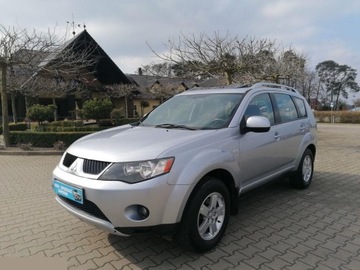 Mitsubishi Outlander II 2.0 DID DOHC 140KM 2009 Mitsubishi Outlander 2.0DI-D 4WD Zarejestrowany możl.Zamiana Niski przebieg