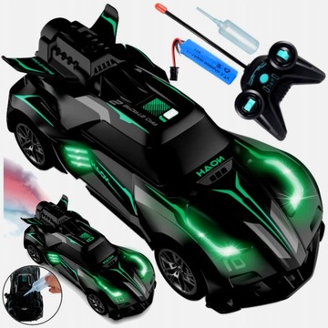 Samochód Pilot Zdalnie Sterowany RC + DYM + ŚWIECI