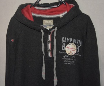 Sweter z kapturem Camp David XL