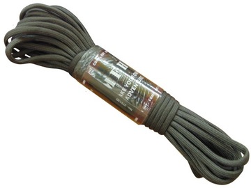 Paracord - MFH 4 mm - 50 FT Lina szara