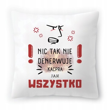 Poduszka Dla Kacpra na Urodziny Imieniny Prezent z Nadrukiem ze Zdjęciem