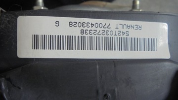 RENAULT CLIO II ПОДУШКА БЕЗОПАСНОСТИ ВОДИТЕЛЯ 770433028