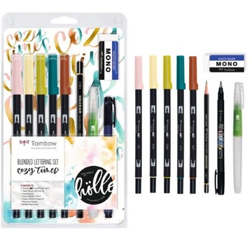 TOMBOW ZESTAW DO KALIGRAFII LETTERING SET COSY