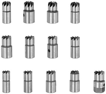 Ножницы для чистки седел форсунок дизеля - набор