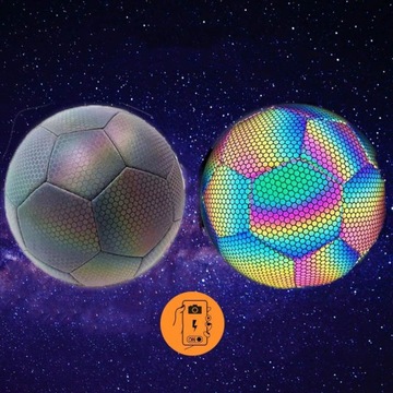 Светящийся футбольный мяч с насосом для мячей