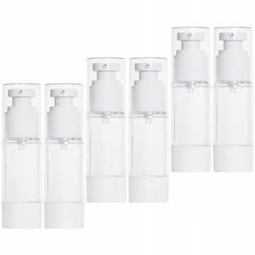 Дозатор крема в дорожном флаконе, 6 шт.